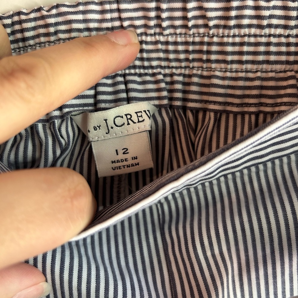 J. Crew NWOT Pleated Tie Shorts - Picture 2 of 7